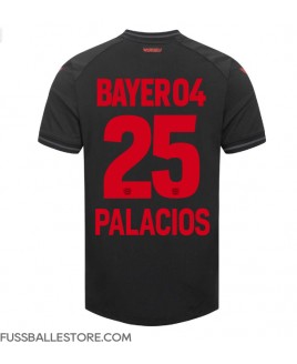 Günstige Bayer Leverkusen Exequiel Palacios #25 Heimtrikot 2023-24 Kurzarm